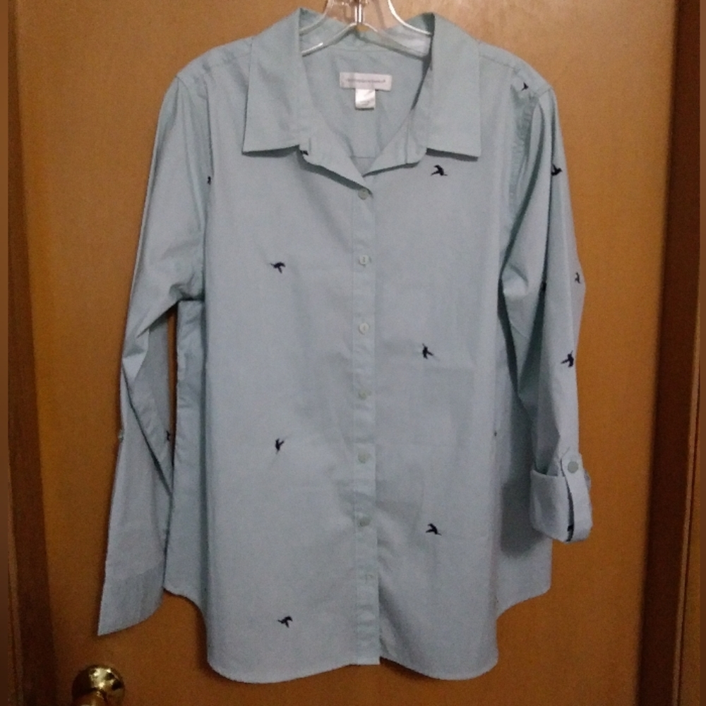 Final price!**Humbird Cotton blouse(L)